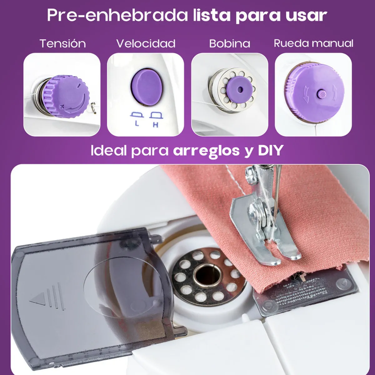 Maquina Pequeña de Coser Portatil - Image 5